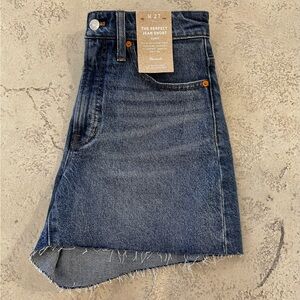 Madewell The Perfect Jean Short Curvy Size 27
